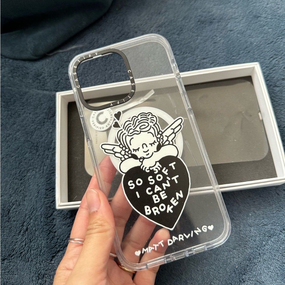 iPhone 14 Pro Max Casetify Clear Art Case
